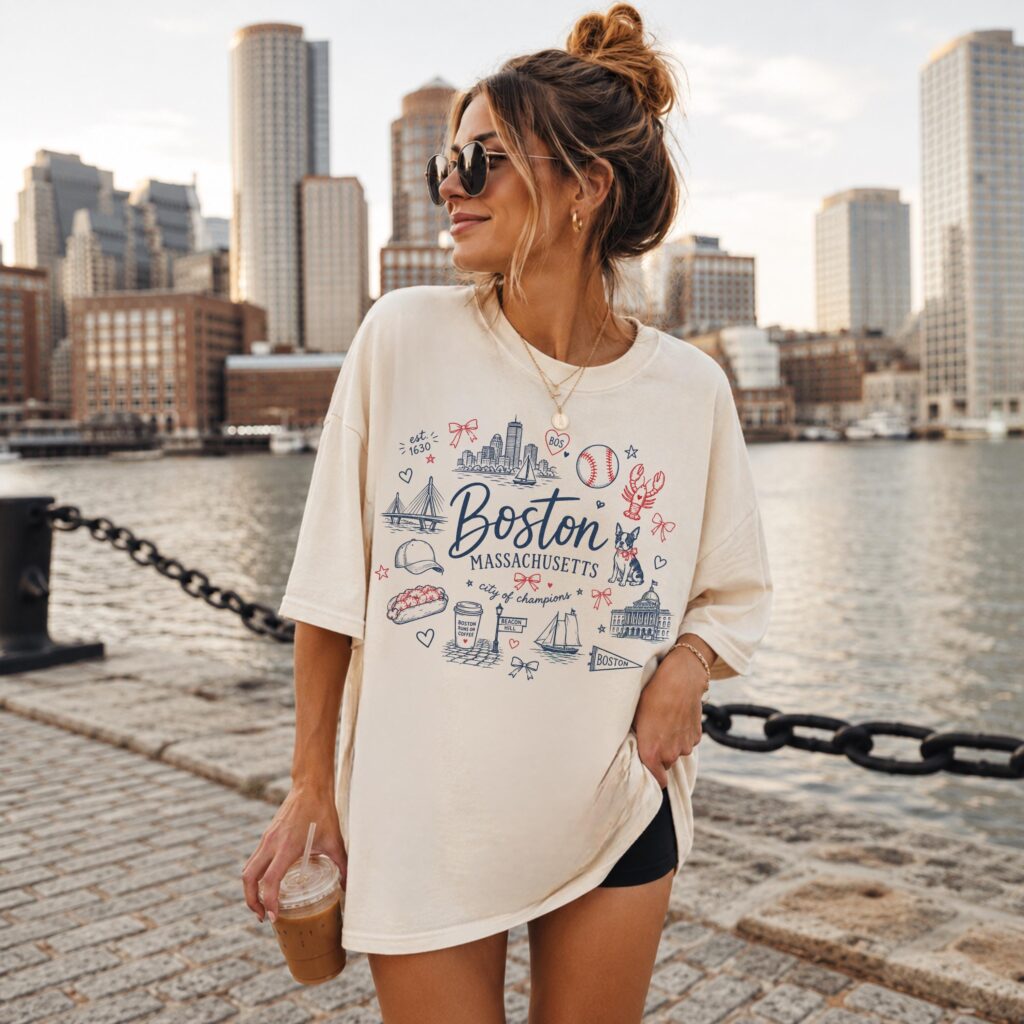 South Boston lobster t-shirt