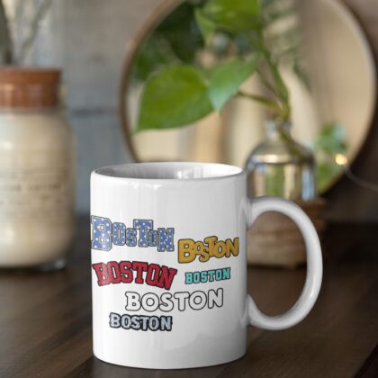 Alternative view of Boston New England Ceramic Mug